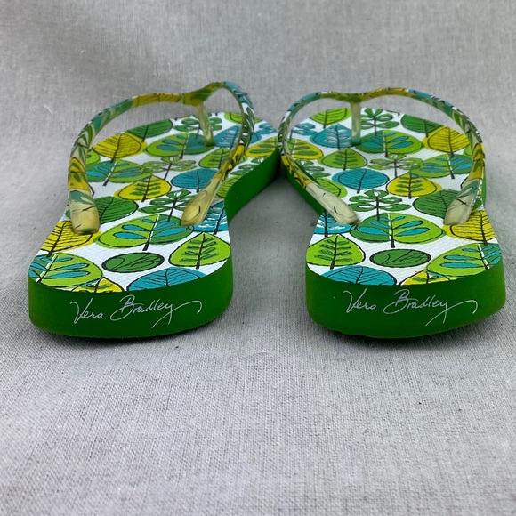 Vera Bradley Thongs Flip Flop Sandals Size 5-6 - Picture 7 of 13